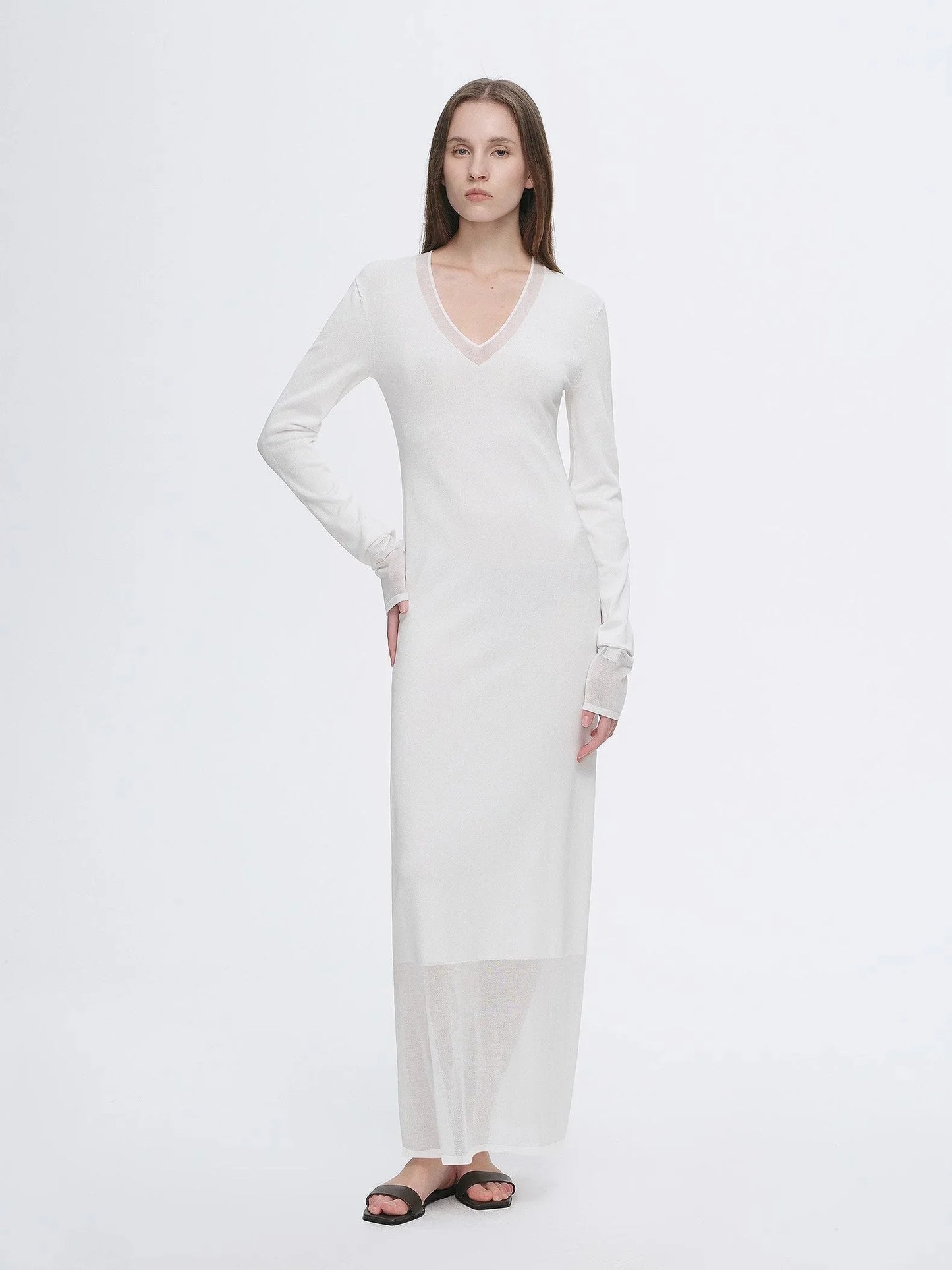 Elegant and Intellectual Triacetate Tencel Blended Skin-Friendly Transparent - Linia One