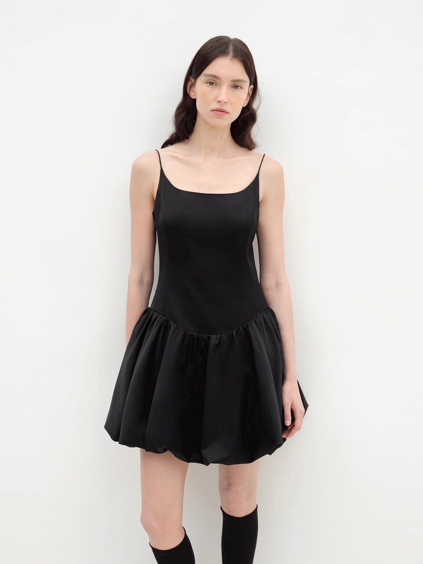 "Ballet" Acetate Satin Luxury Slip Dress - Linia One