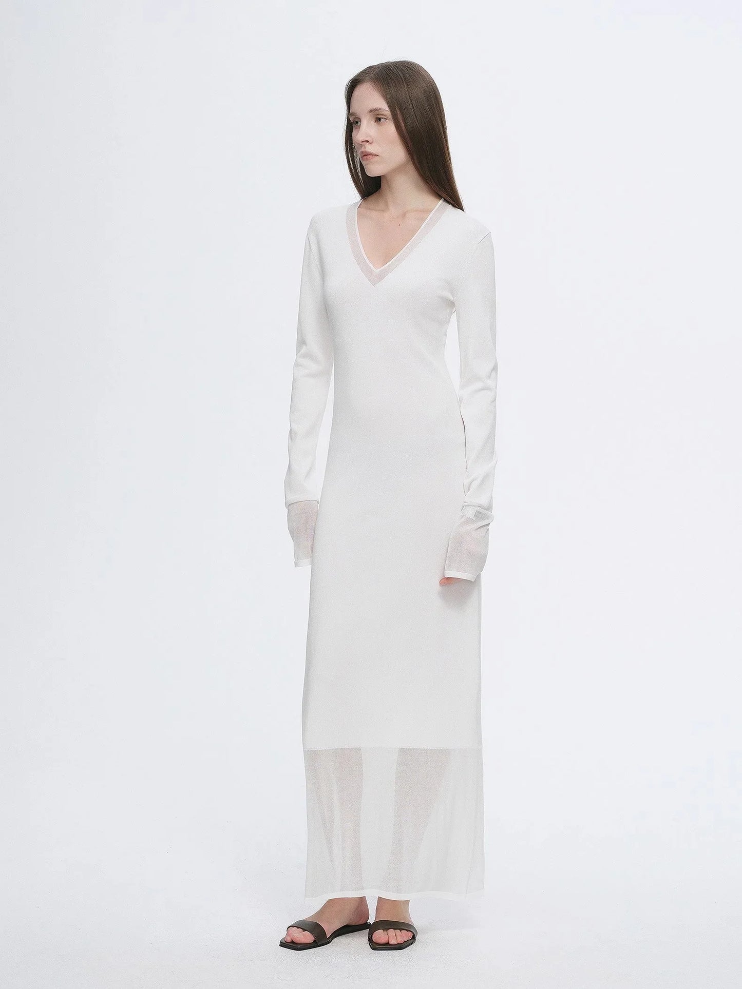 Elegant and Intellectual Triacetate Tencel Blended Skin-Friendly Transparent - Linia One