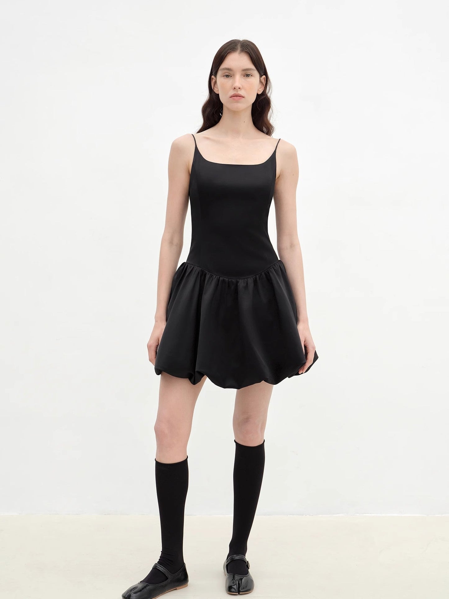 "Ballet" Acetate Satin Luxury Slip Dress - Linia One