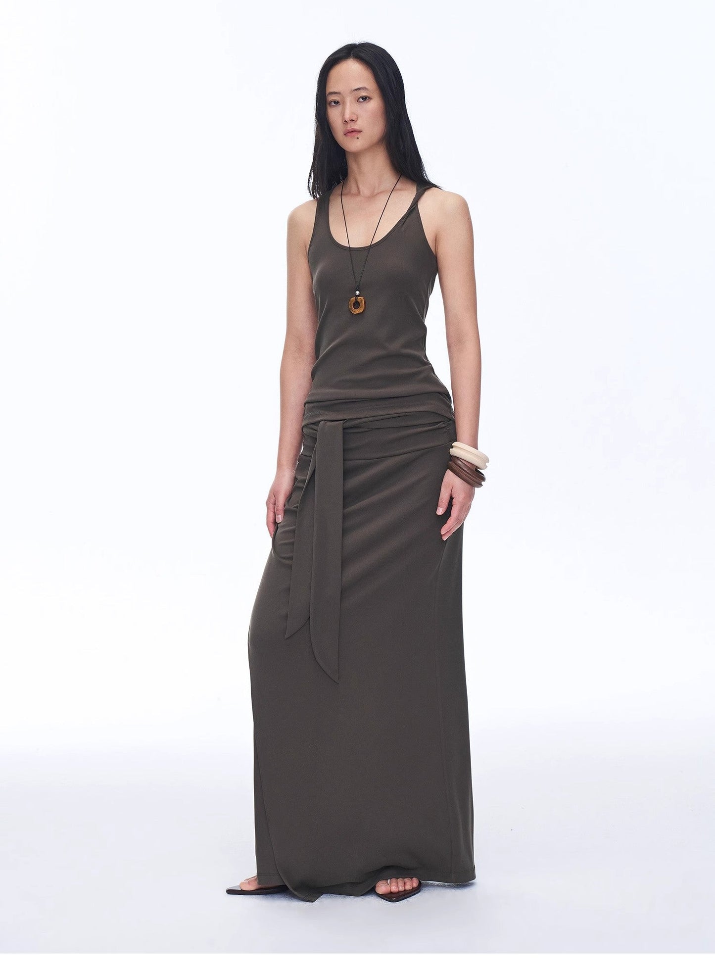 "Early Summer Jet Lag" Casual Tight-Fitting Multi-Collar Camisole for Women - Linia One