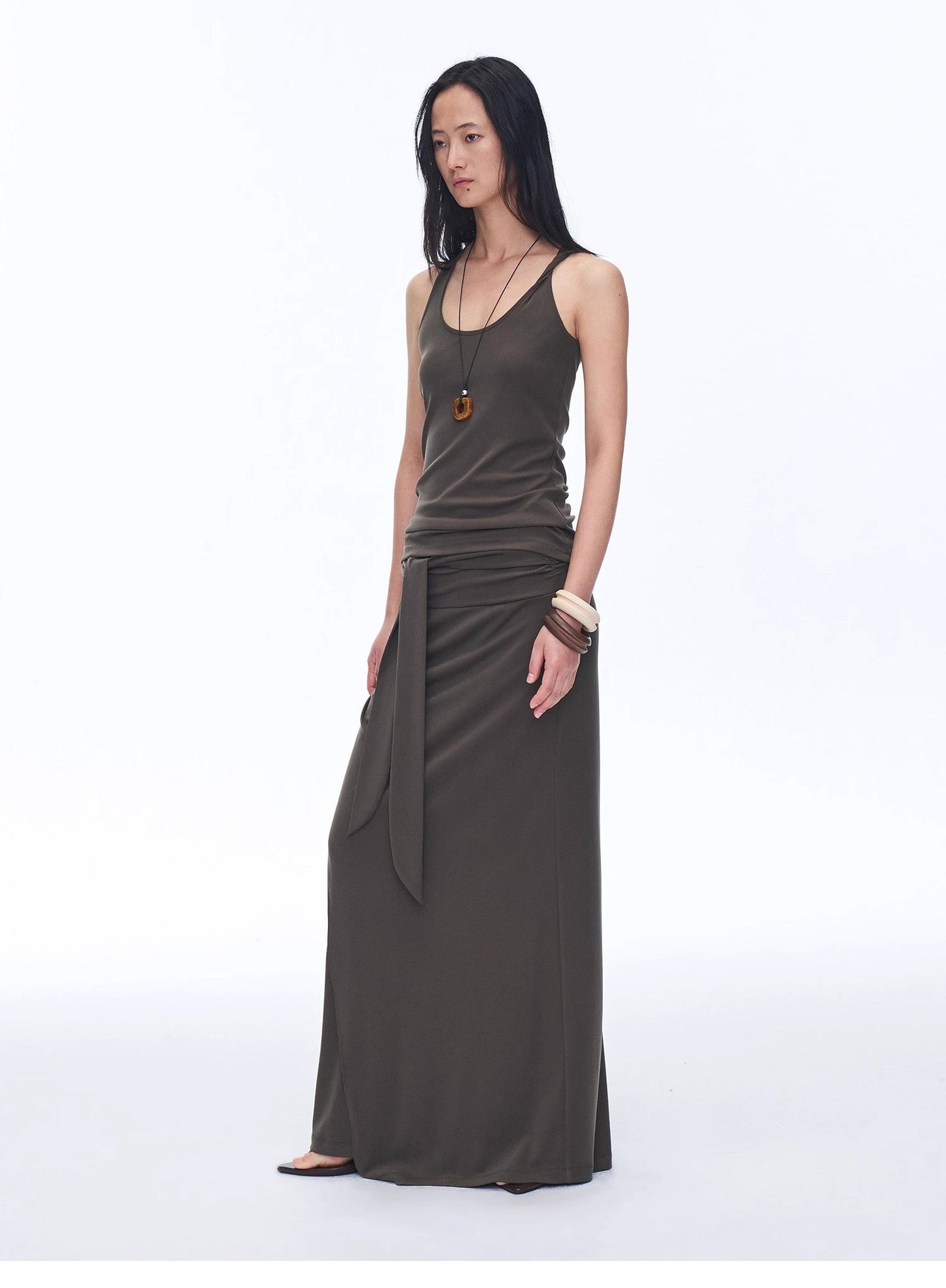 "Early Summer Jet Lag" Casual Tight-Fitting Multi-Collar Camisole for Women - Linia One