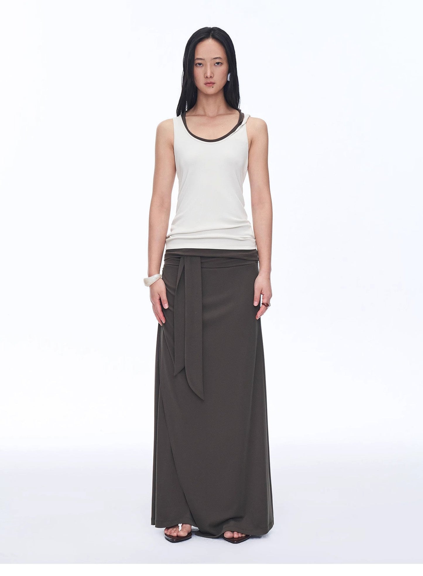 "Early Summer Jet Lag" Casual Tight-Fitting Multi-Collar Camisole for Women - Linia One