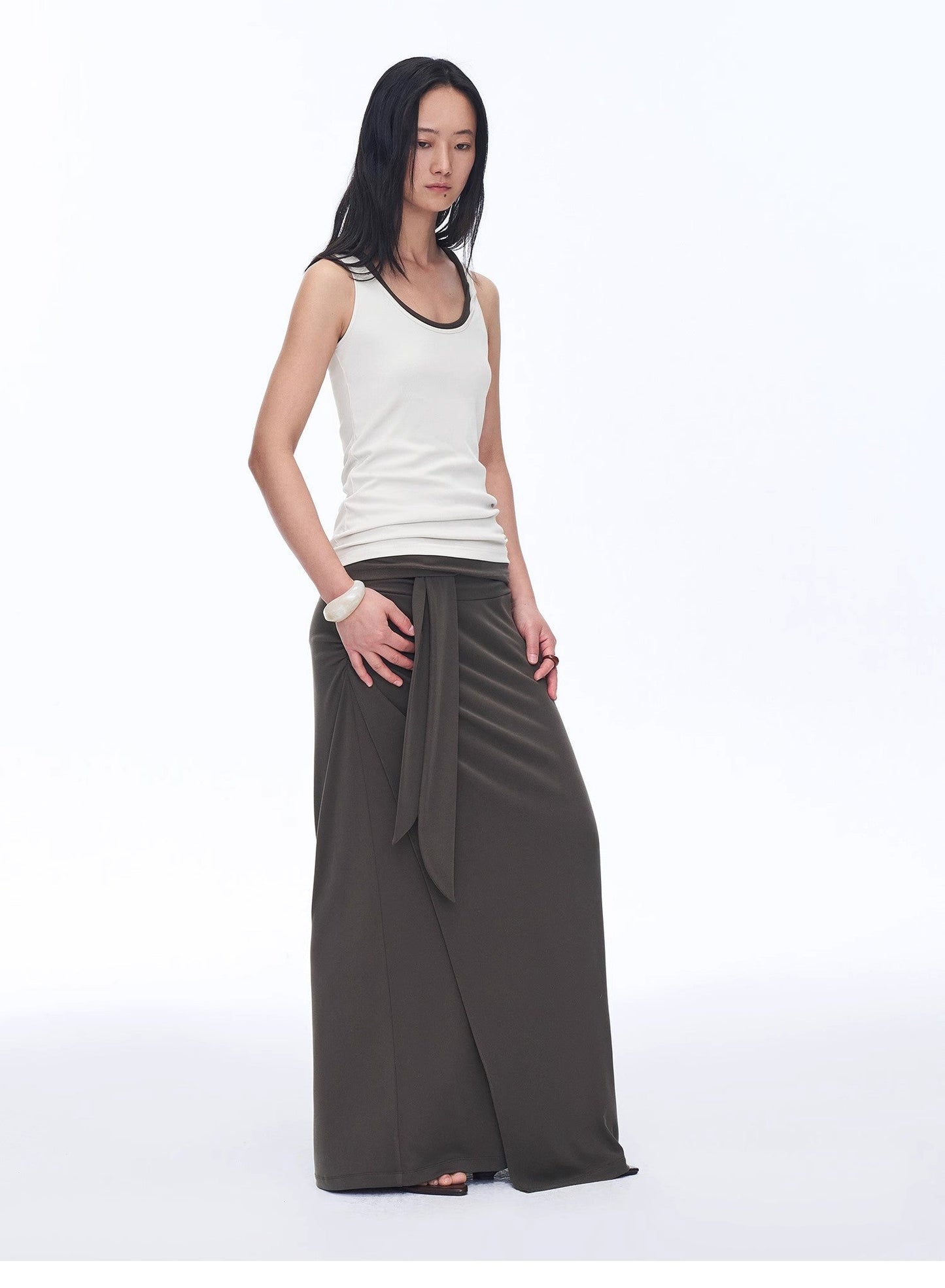 "Early Summer Jet Lag" Casual Tight-Fitting Multi-Collar Camisole for Women - Linia One