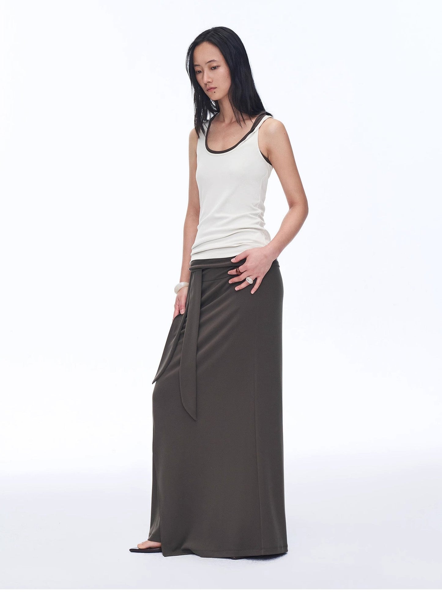 "Early Summer Jet Lag" Casual Tight-Fitting Multi-Collar Camisole for Women - Linia One