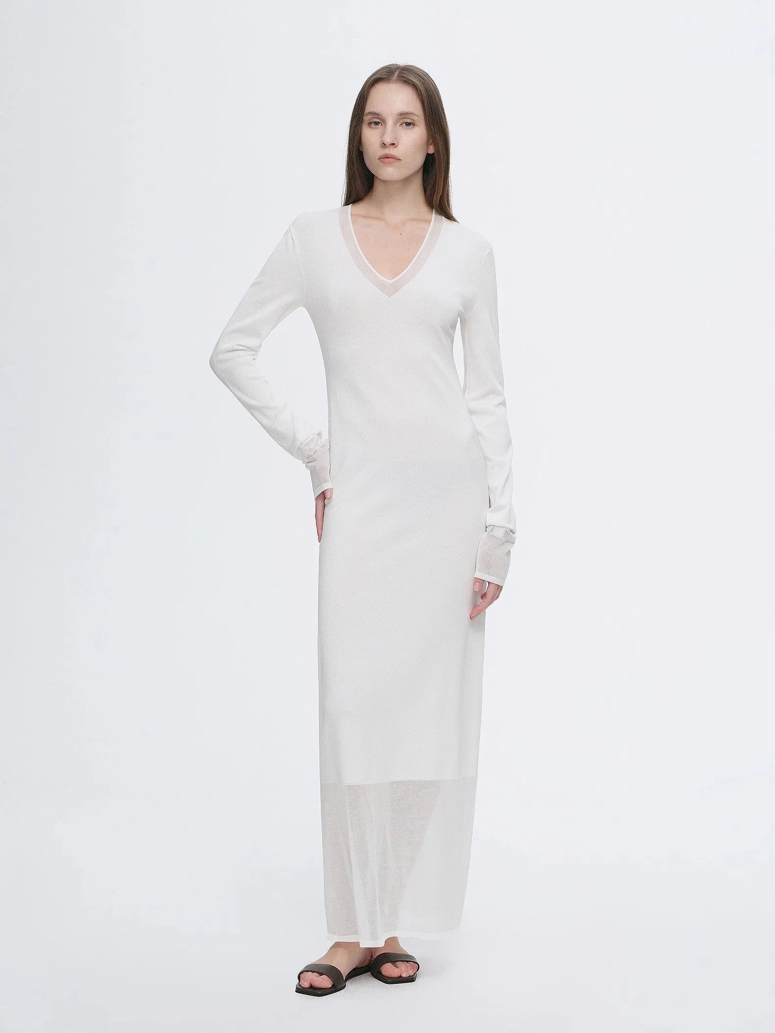 Elegant and Intellectual Triacetate Tencel Blended Skin-Friendly Transparent - Linia One