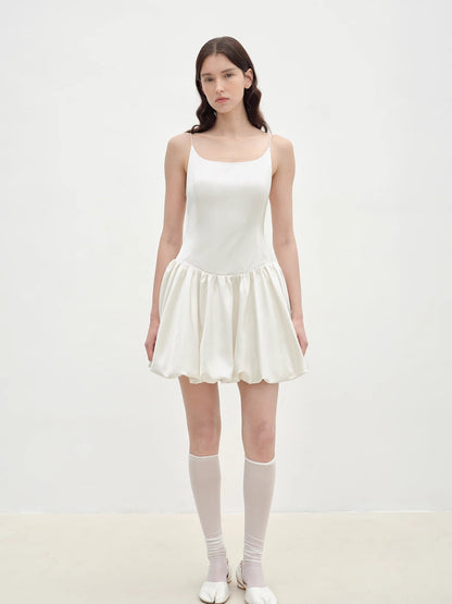 "Ballet" Acetate Satin Luxury Slip Dress - Linia One