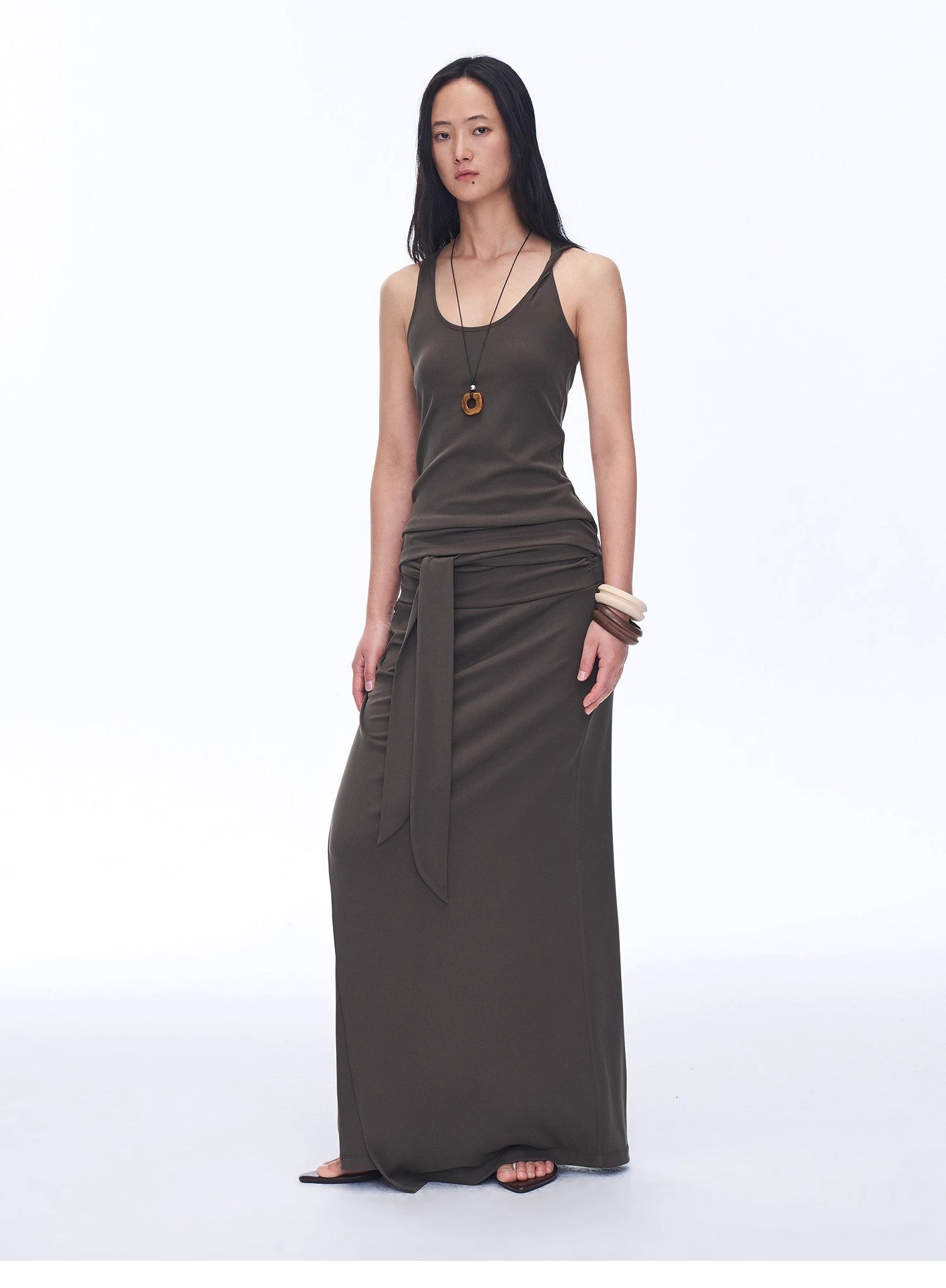 "Early Summer Jet Lag" Casual Tight-Fitting Multi-Collar Camisole for Women - Linia One