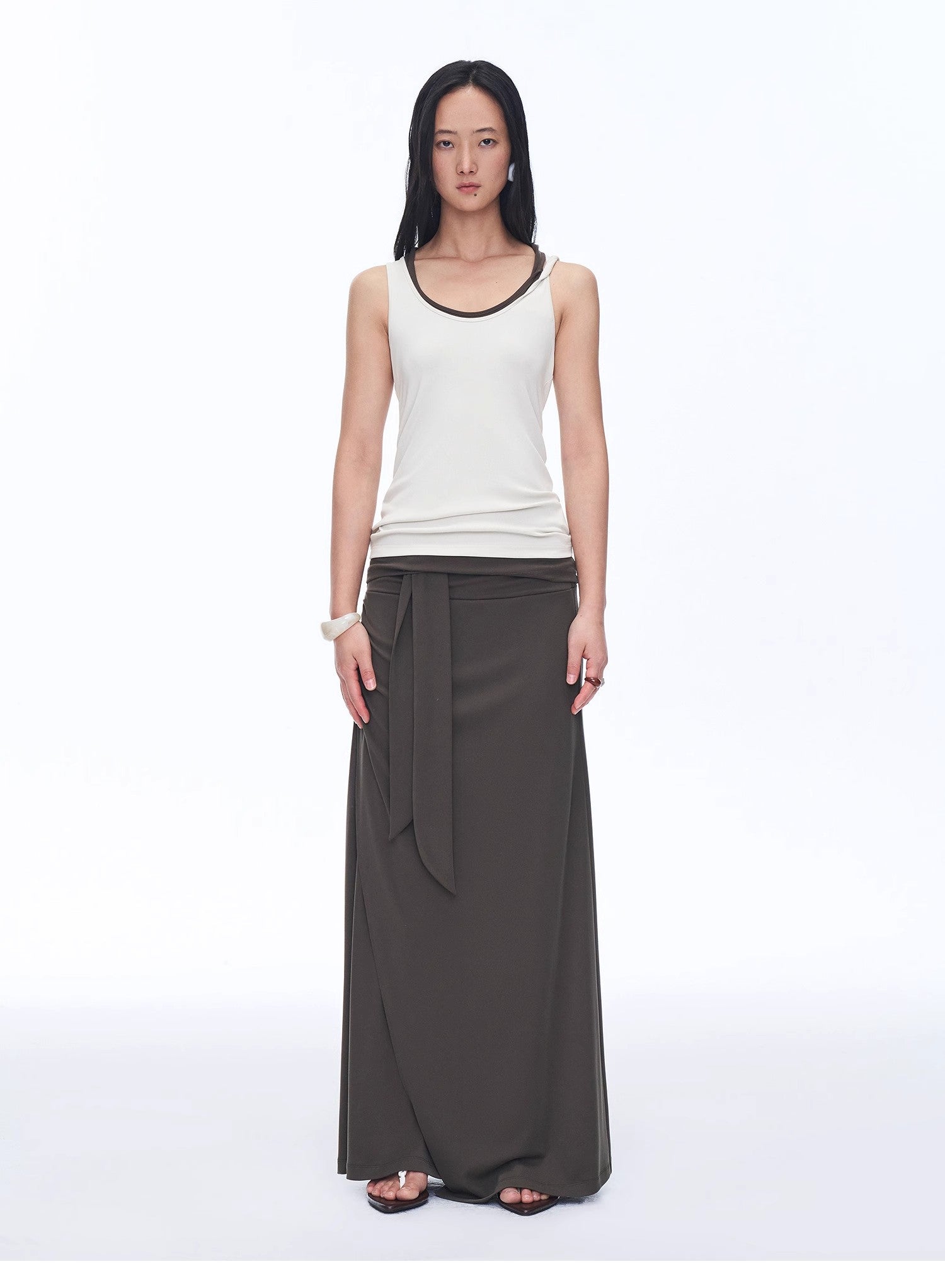 "Early Summer Jet Lag" Casual Tight-Fitting Multi-Collar Camisole for Women - Linia One