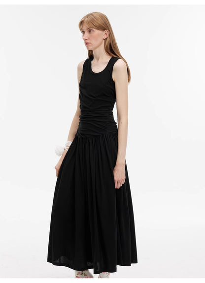 "Casual Commuting" Light Luxury Mercerized Cotton Special-Shaped Collar Waist - Linia One