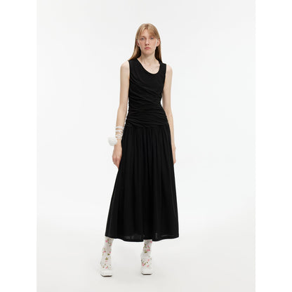 "Casual Commuting" Light Luxury Mercerized Cotton Special-Shaped Collar Waist - Linia One