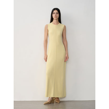"Island Letters" Limited Edition Baslan Merino Wool Extra Long Sleeveless - Linia One